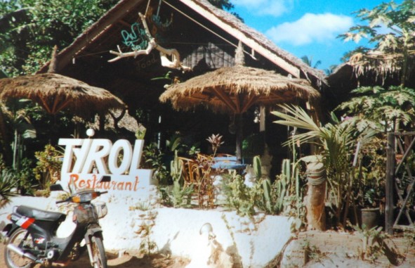 Das Restaurant Tirol auf Koh Samui, 1990