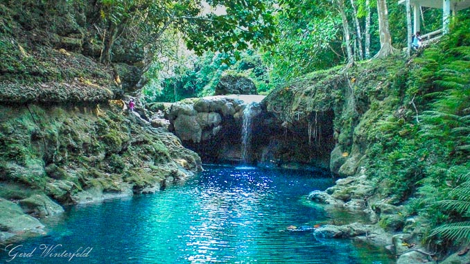 Wasserfall bei Loon, Bohol, Philippinen