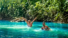 Schwimmen im Dschungel von Bohol