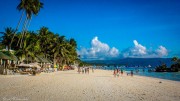 Der White Beach auf Boracay